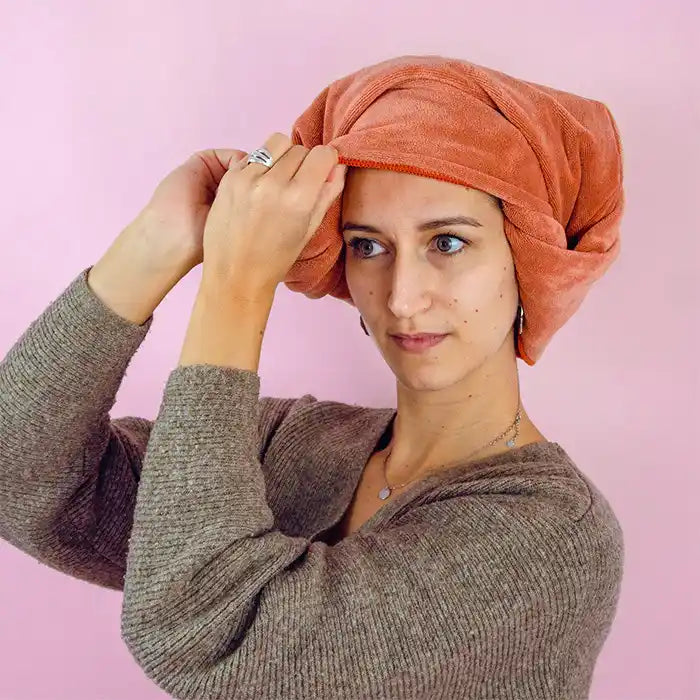 Kiss Towel - Serviette microfibre anti-frisottis