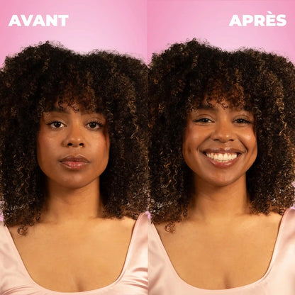 Starter Pack Cheveux Frisés - Lait sans rinçage, gelée coiffante & vaporisateur